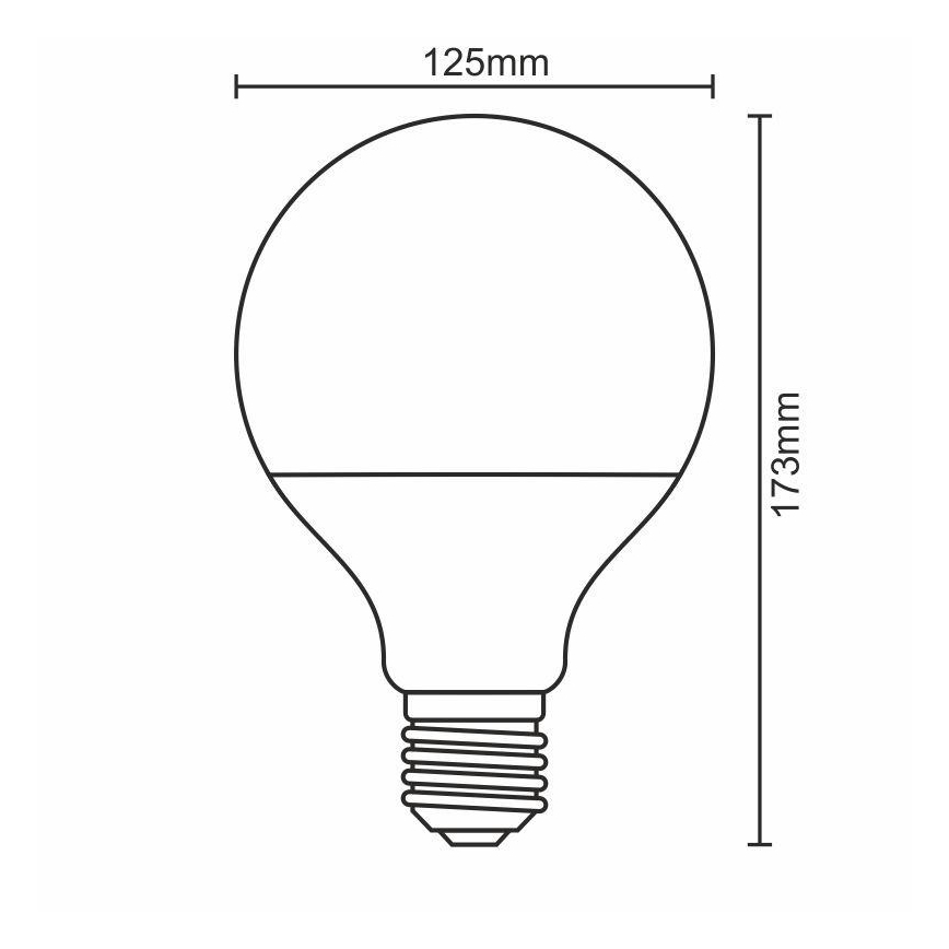 Bec LED E27/20W/165-265V 3000K