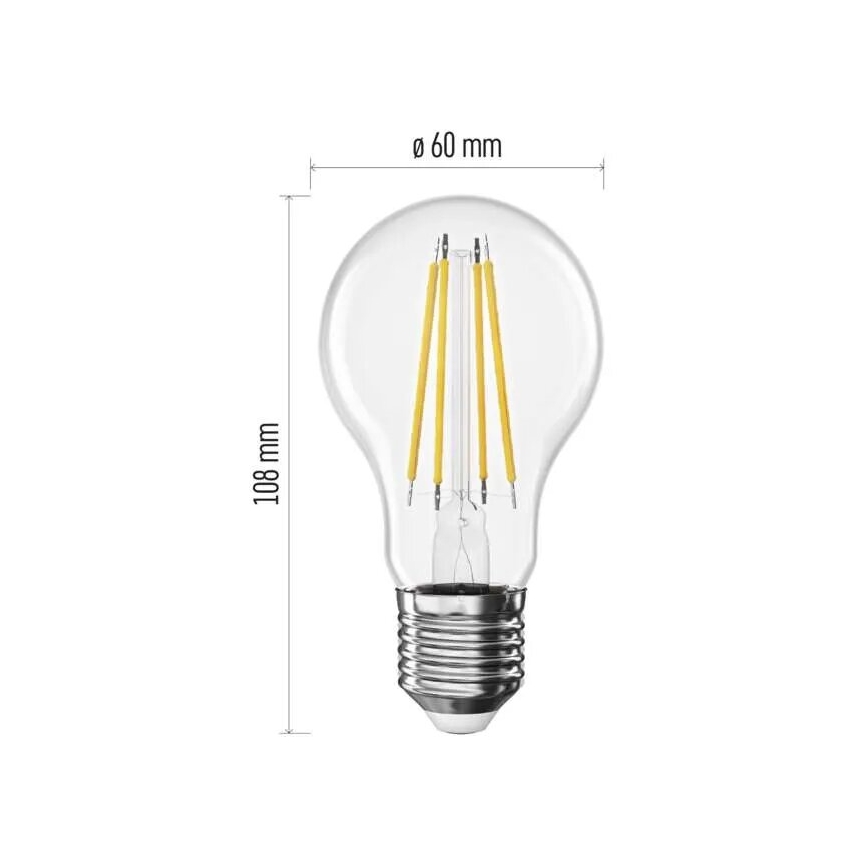 Bec LED FILAMENT A60 E27/5W/230V 4000K