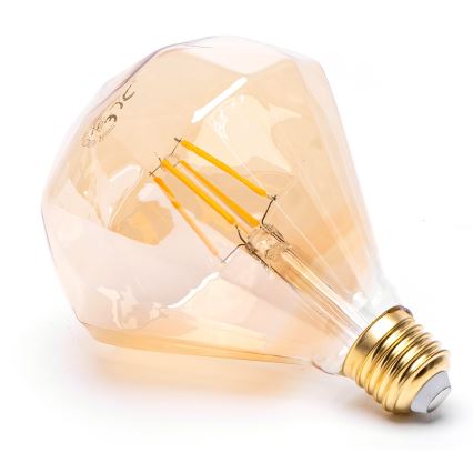 Bec LED FILAMENT Aigostar E27/4W/230V 1800K diamant