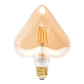 Bec LED FILAMENT Aigostar E27/4W/230V 1800K inimă