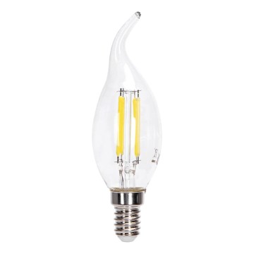 Bec LED FILAMENT C35 E14/4W/230V 6500K - Aigostar