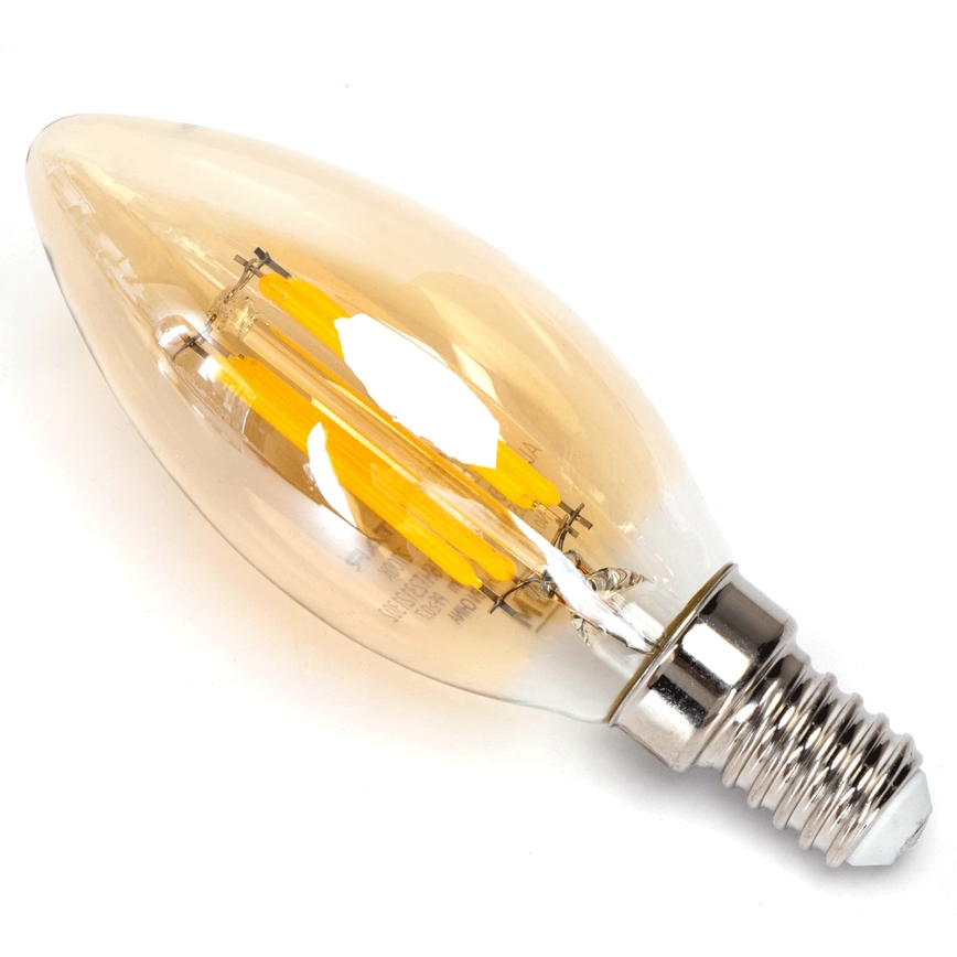 Bec LED FILAMENT C35 E14/6W/230V 2200K - Aigostar