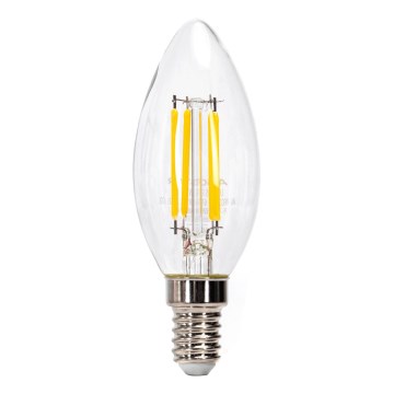 Bec LED FILAMENT C35 E14/8W/230V 2700K - Aigostar
