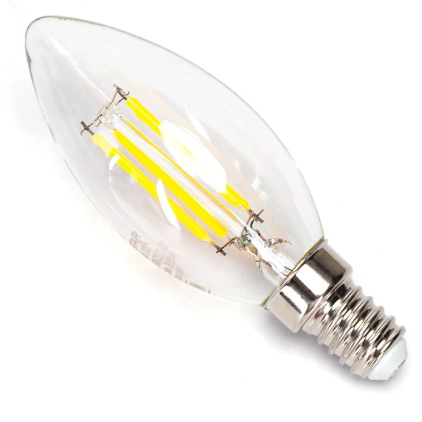 Bec LED FILAMENT C35 E14/8W/230V 6500K - Aigostar