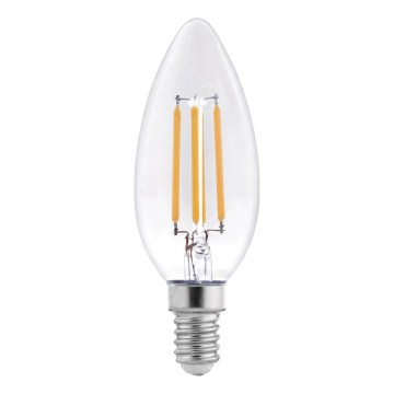 Bec LED FILAMENT C37 E14/6W/230V 4000K
