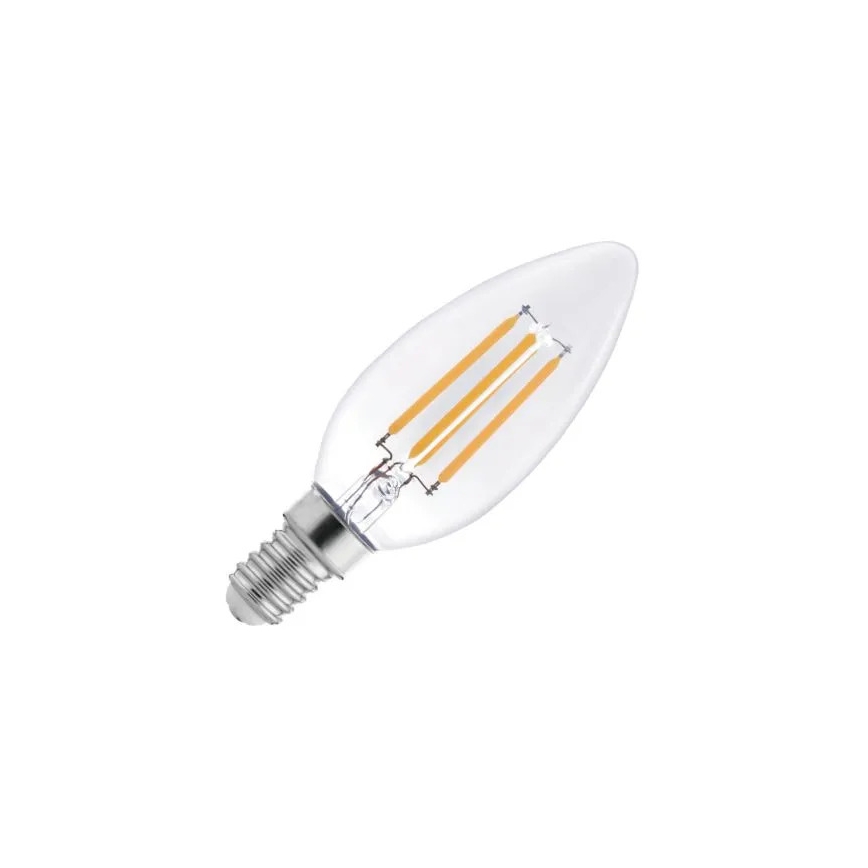 Bec LED FILAMENT C37 E14/6W/230V 4000K