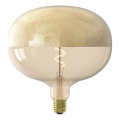 Bec LED filament dimabil, cu capac, E27/6W/230V, 1800K, auriu, CRI 90
