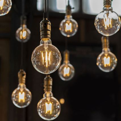 Bec LED FILAMENT G125 E27/10W/230V 6400K