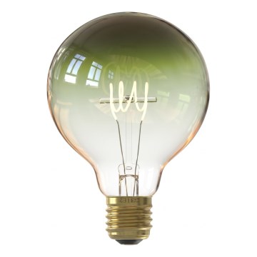 Bec LED filament reglabil G125 E27/4W/230V 1800K verde