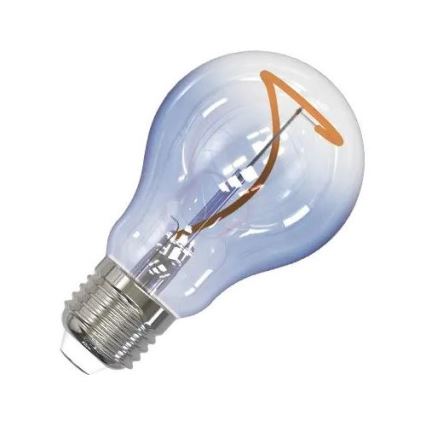 Bec LED FILAMENT SHAPE A60 E27/4W/230V 1800K albastru