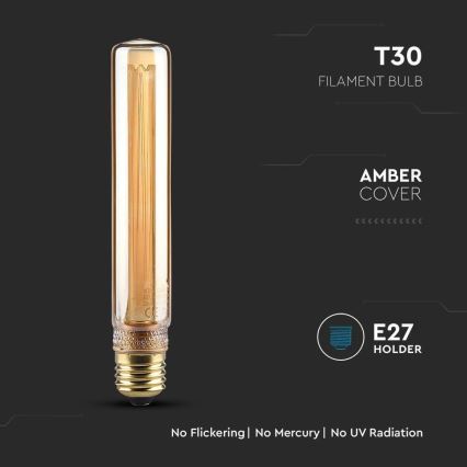 Bec LED FILAMENT T30 E27/2W/230V 1800K Art Edition