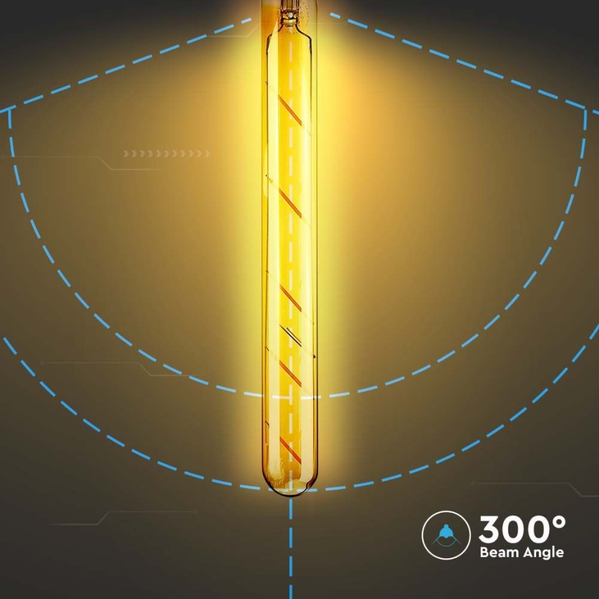Bec LED FILAMENT T30 E27/5W/230V 2200K