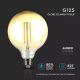 Bec LED FILAMENT VINTAGE G125 E27/12,5W/230V 2200K