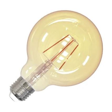 Bec LED FILAMENT VINTAGE G95 E27/4W/230V 2000K