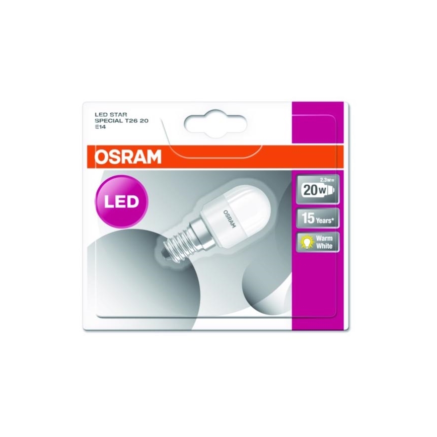 Bec LED frigider STAR E14/2,3W/230V 2700K - Osram