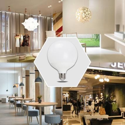 Bec LED G120 E27/18W/230V 3000K - Aigostar