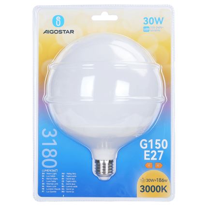 Bec LED G150 E27/30W/230V 3000K - Aigostar