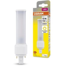Bec LED G24D-2/7W/230V 3000K Osram