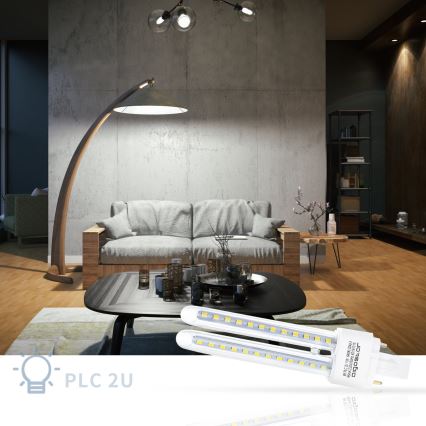 Bec LED G24d-3/11W/230V 3000K - Brilagi