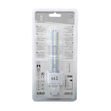 Bec LED G24D-3/12W/230V 6500K Aigostar