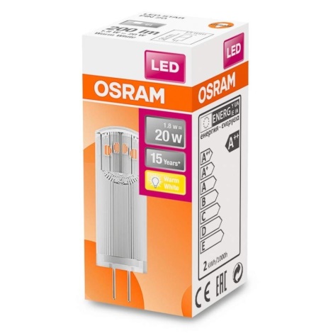 Bec LED G4/1,8W/12V 2700K - Osram