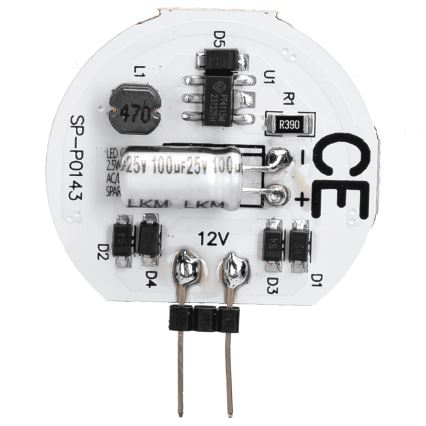 Bec LED G4, 2,5 W, 12 V, 6500 K - Aigostar