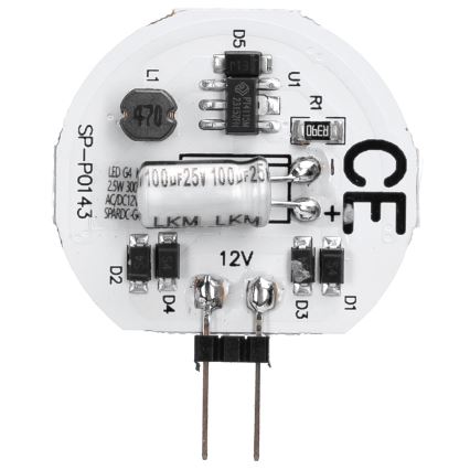 Bec LED G4/2,5W/12V 3000K - Aigostar