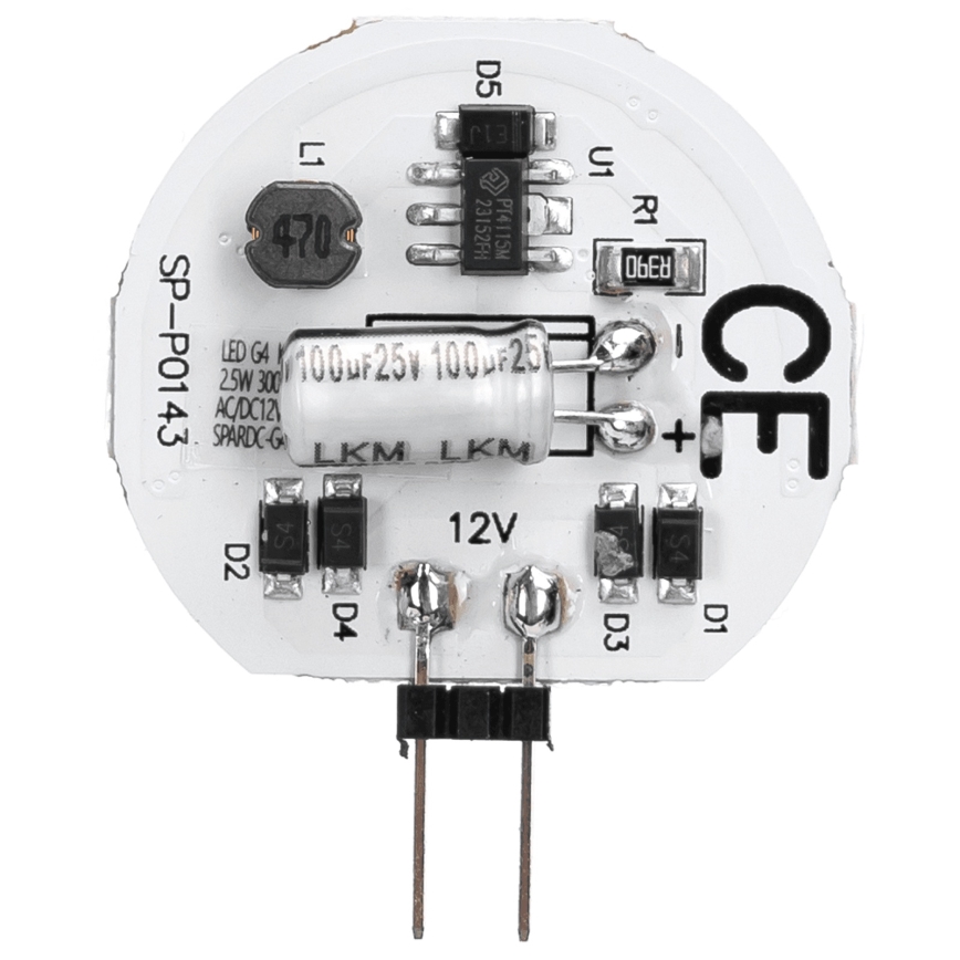 Bec LED G4/2,5W/12V 3000K - Aigostar