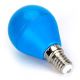 Bec LED G45 E14/4W/230V albastru Aigostar