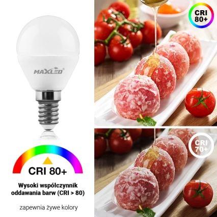 Bec LED G45 E14/7W/230V 4000K