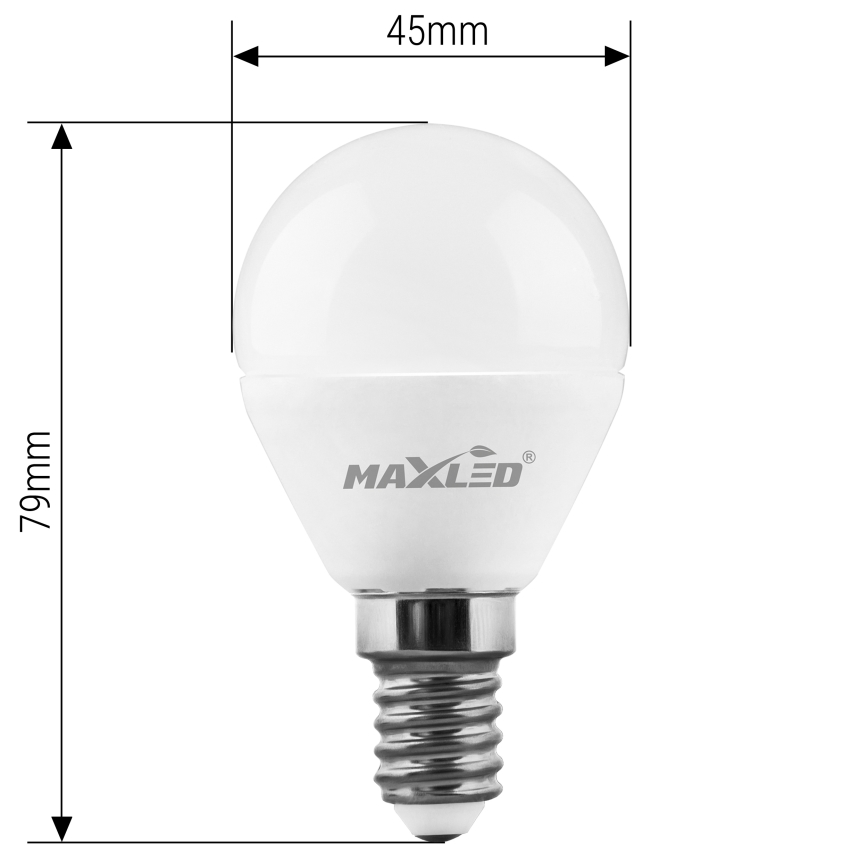Bec LED G45 E14/7W/230V 4000K