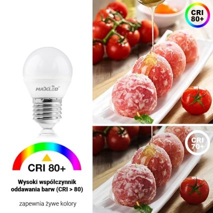 Bec LED G45 E27/8W/230V 4000K