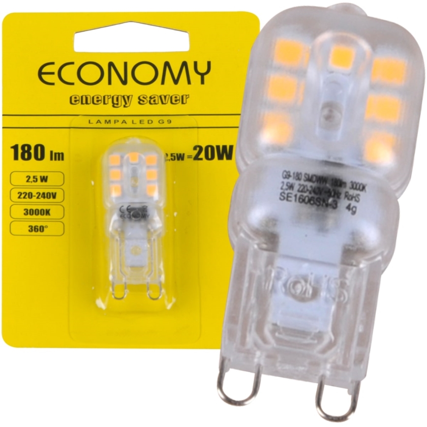 Bec LED G9/2,5W/230V 3000K