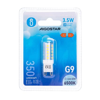 Bec LED G9, 3,5W, 230V, 6500K - Aigostar