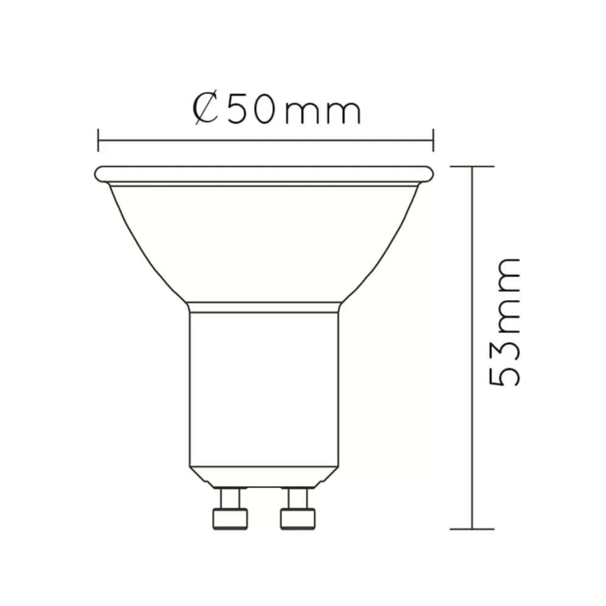 Bec LED GU10/5W/230V - Lucide 49008/05/60