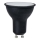 Bec LED GU10/6W/230V 3000K negru