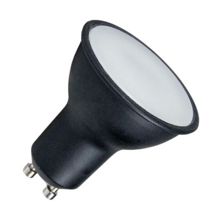Bec LED GU10/6W/230V 3000K negru