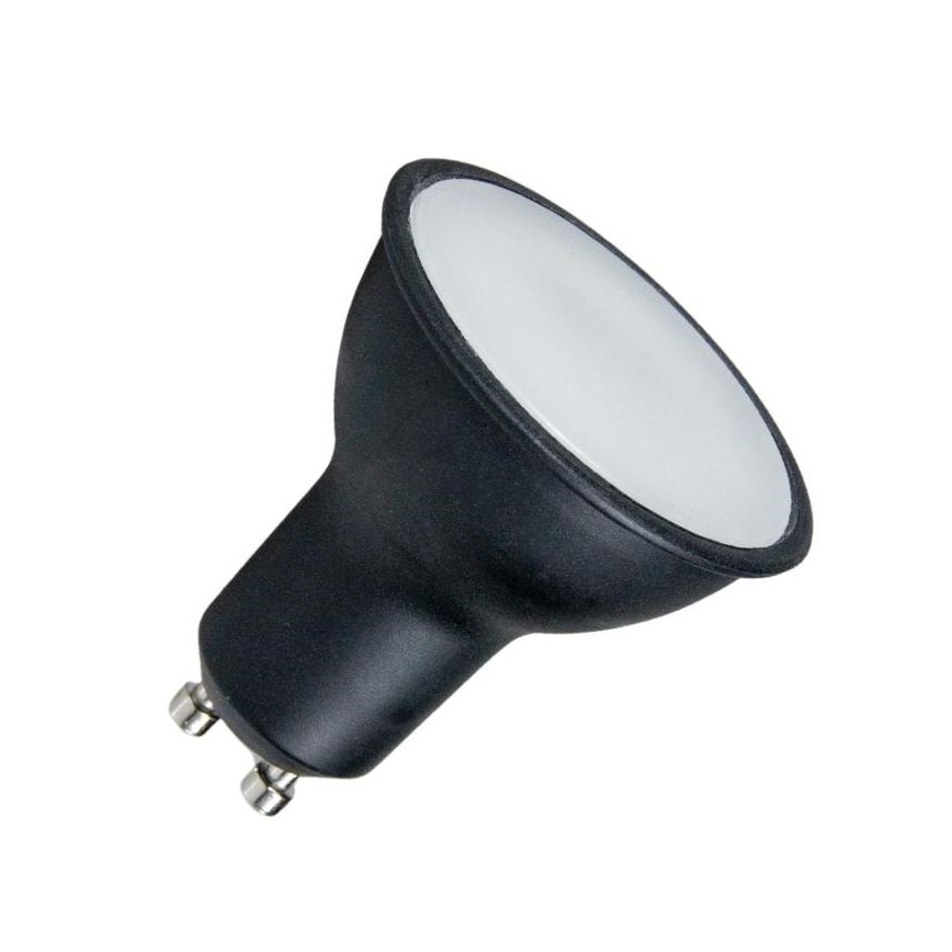 Bec LED GU10/6W/230V 3000K negru