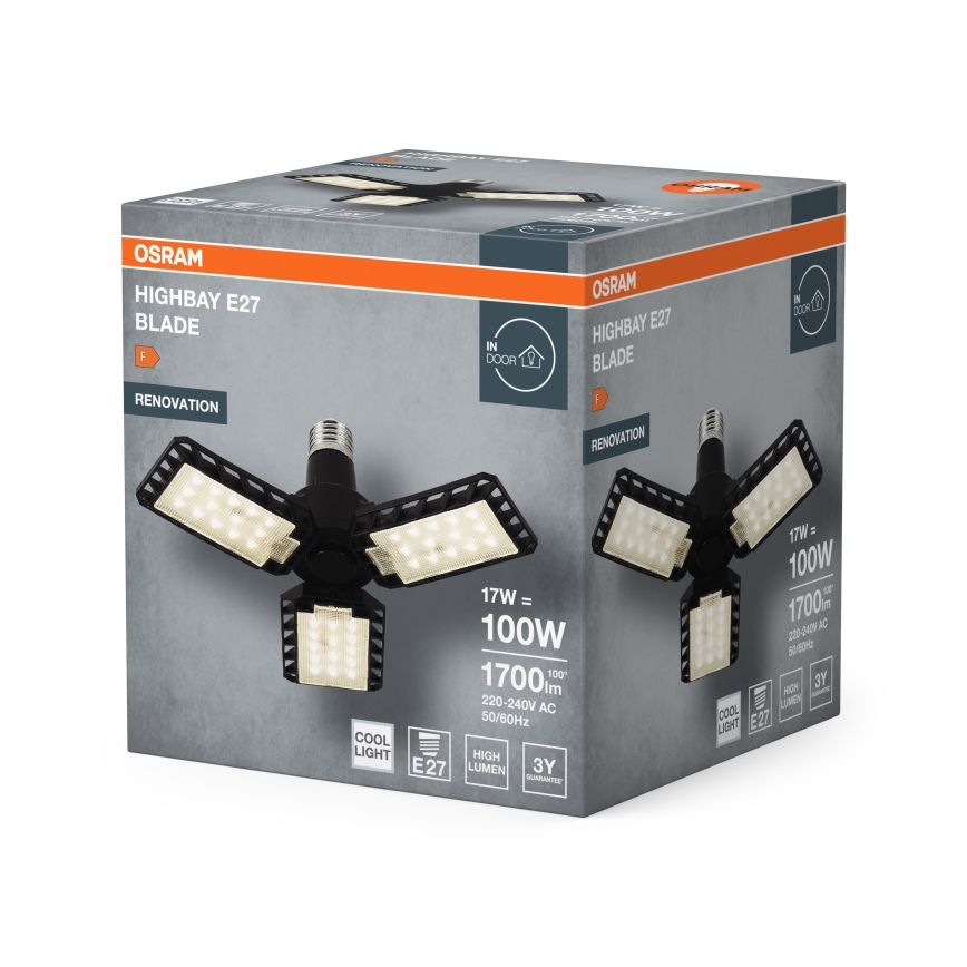 Bec LED HIGHBAY E27/17W/230V 4000K - Osram