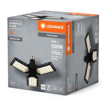 Bec LED Ledvance HIGHBAY E27/17W/230V 4000K
