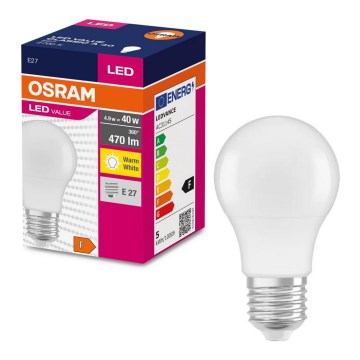 Bec LED Osram A40 E14/4,9W/230V 2700K