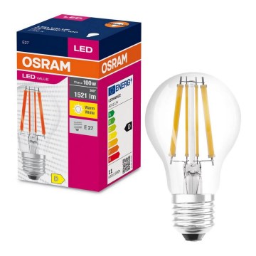 Bec LED Osram FILAMENT A100 E27/11W/230V 2700K