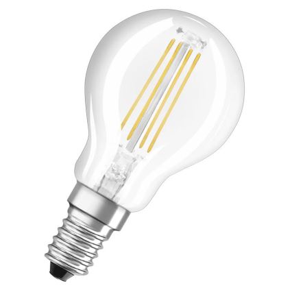 Bec LED Osram FILAMENT P40 E14/4W/230V 4000K