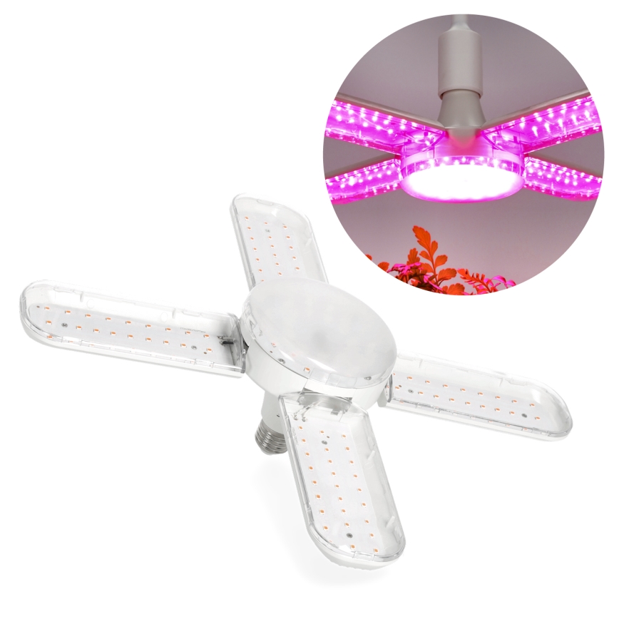 Bec LED pentru creșterea plantelor PLANTY E27/24W/230V 1200K