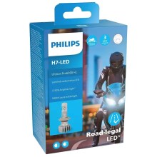 Bec LED pentru motocicletă Philips 11972 U6000 X1 H7 PX26d/20W/12V 5800K