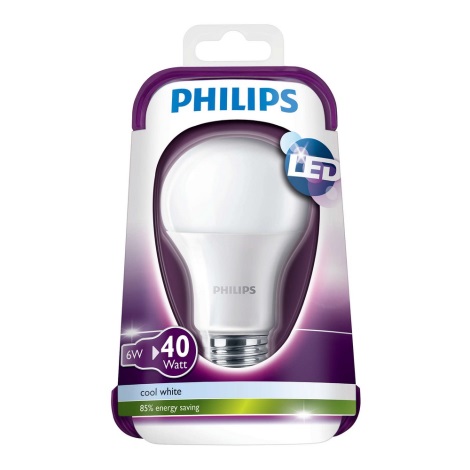 Bec LED Philips E27/6W/230V