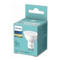 Bec LED Philips GU10/4,7W/230V 2700K