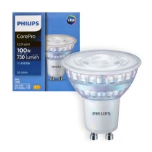 Bec LED Philips GU10/6,7W/230V 6500K