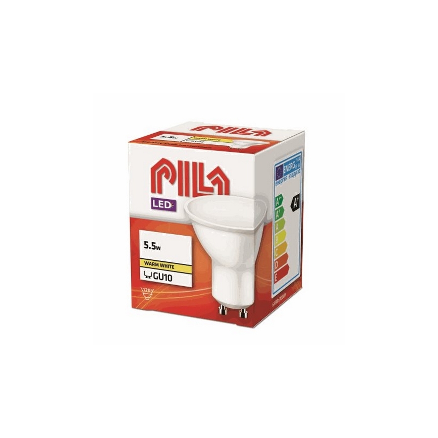 Bec LED Philips Pila GU10/5,5W/230V 2700K