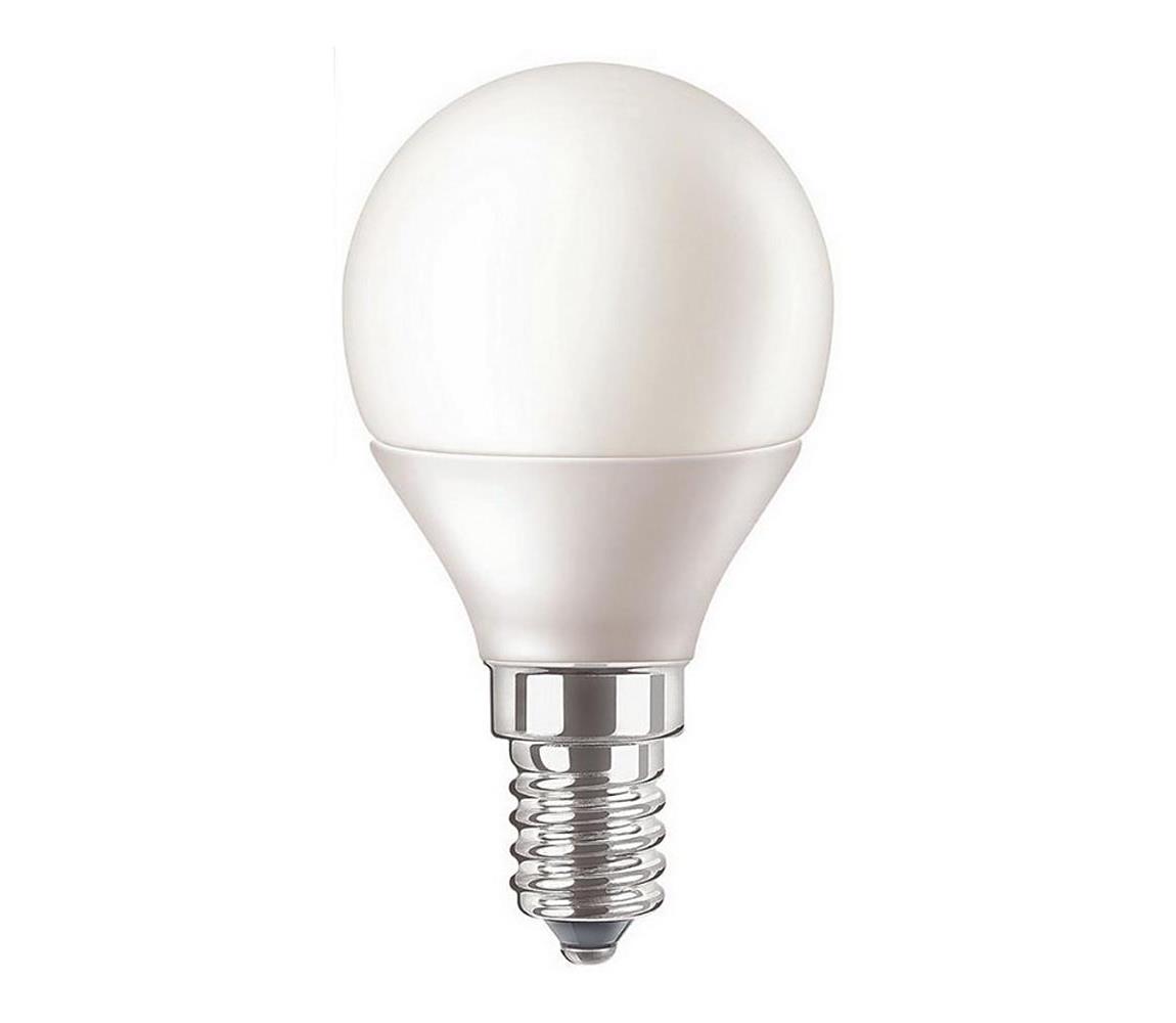 Bec LED Philips Pila P45 E14/55W/230V 2700K